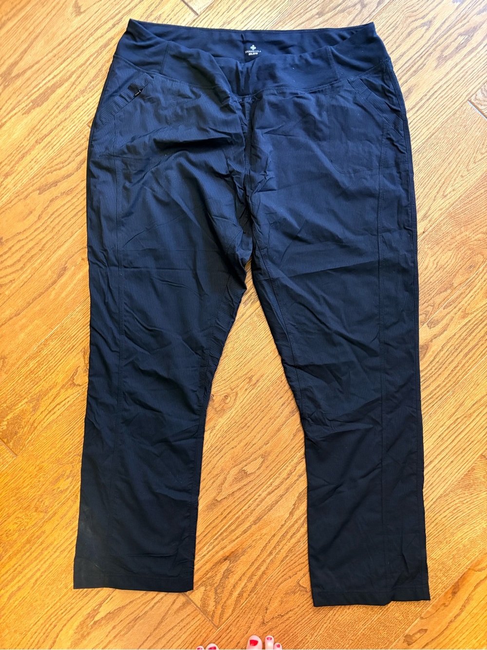 Women's Black Lined Active Jogger Pants